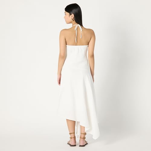 Women's Standard Ciga Halter Linen Maxi Dress