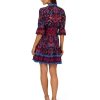 Women's Printed Short Flounce Dress