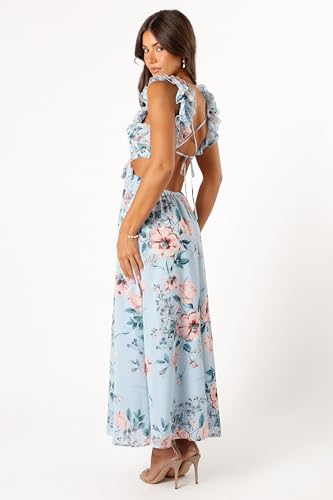 Women's Lucah Frill Shoulder Maxi Dress
