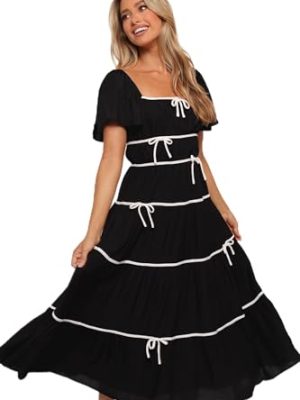 Women's Harvey Maxi Bow Dress