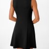 Women's A-Line Boat Neck Flowy Mini Dress Summer 2025 Going Out Party Club Vacation Sleeveless Tank Dresses