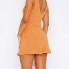 Women Sleeveless Sexy V Neck Bodycon Mini Dress Summer Side Slit Mesh Irregular Ruffle Hem Backless Short Dress