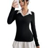 Women's Mini Sexy Dress 2025 Summer Solid Color Long Sleeve Casual Short Dress
