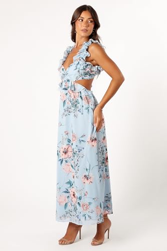 Women's Lucah Frill Shoulder Maxi Dress
