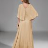 Womans Wedding Guest Formal Dress, 2025 Summer Bridesmaid Party Long Prom Church Dresses