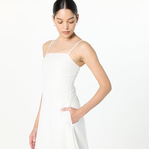 Women's Daphne Square Neck Linen Maxi Dress