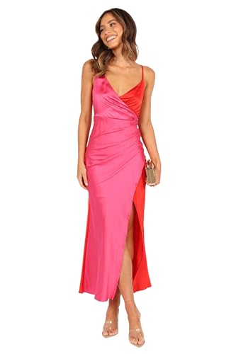 Women's Lipa Colourblock Midi Slip Dress