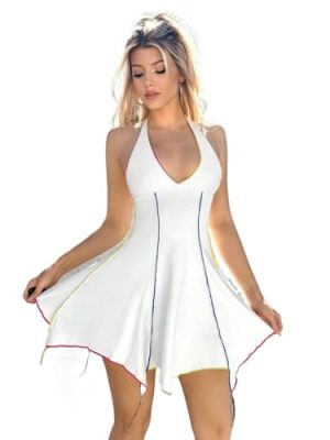 Women's Mini Sexy Dress 2025 Summer Sleeveless Summer Spring Outfits Dresses