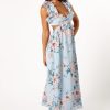 Women's Lucah Frill Shoulder Maxi Dress
