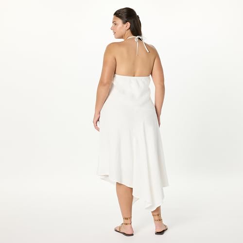 Women's Standard Ciga Halter Linen Maxi Dress