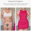 Cocktail Mini Dresses for Women - Built in Shapewear Party Vacation Dress Summer Boat Neck Ruched Bodycon Dress