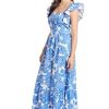 Square Neck Maxi Ruffle Detail | Summer Dresses for Women