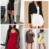 Women's Square Neck Ruffle Hem Mini Dresses Ruched Waist Slim Sleeveless Corset Dress for Women Summer Short Party Dress