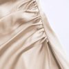 Satin Dress Cocktail Dresses Mini Dress