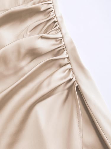 Satin Dress Cocktail Dresses Mini Dress