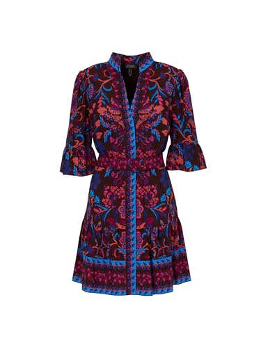 Women's Printed Short Flounce Dress