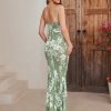 Women's Sleeveless Bodycon Corset Maxi Dress Spaghetti Strap Ruched Elegant Evening Wedding Guest Long Formal Dresses