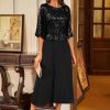 Sequin Dress for Women 2025 Mother of The Bride Dresses Wedding Guest Formal Chiffon Evening Gown