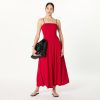 Women's Florencia Smocked Bodice Linen Maxi Dress