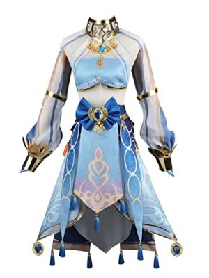 Game Nilou Cosplay Costume Halloween Party Carnival Role Play Dancing Dress Stage Outfit Women