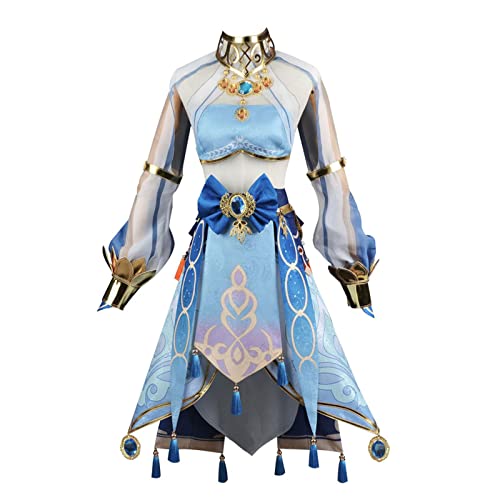 Game Nilou Cosplay Costume Halloween Party Carnival Role Play Dancing Dress Stage Outfit Women