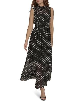 Women's Flattering Fancy Maxi Sleeveless Dress