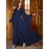 Summer Floral Dresses for Women Long Sleeve Casual Style Beach Swing Dresses