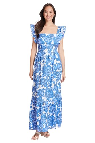 Square Neck Maxi Ruffle Detail | Summer Dresses for Women