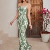 Women's Sleeveless Bodycon Corset Maxi Dress Spaghetti Strap Ruched Elegant Evening Wedding Guest Long Formal Dresses