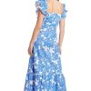 Square Neck Maxi Ruffle Detail | Summer Dresses for Women