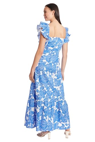 Square Neck Maxi Ruffle Detail | Summer Dresses for Women