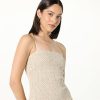 Women's Florencia Smocked Bodice Linen Maxi Dress