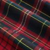 Mini Dress Plaid Checks Sleeveless Short Party Dress Scoop Neck Middle Waist Zipper Casual