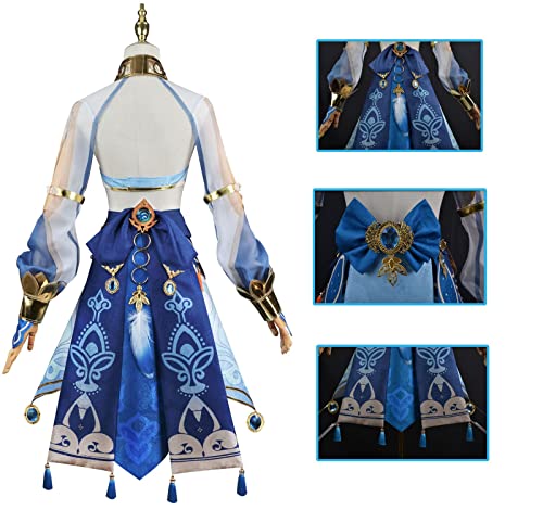 Game Nilou Cosplay Costume Halloween Party Carnival Role Play Dancing Dress Stage Outfit Women