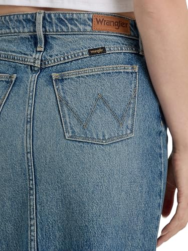 Women's Denim Maxi Skirt