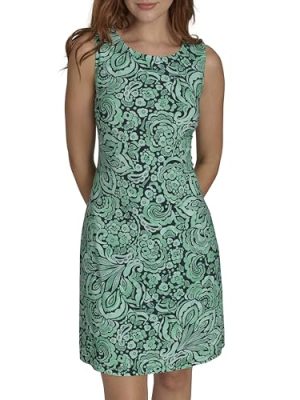 Short Sleeve Shift Dress