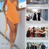 Women Sleeveless Sexy V Neck Bodycon Mini Dress Summer Side Slit Mesh Irregular Ruffle Hem Backless Short Dress