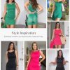 Cocktail Mini Dresses for Women - Built in Shapewear Party Vacation Dress Summer Boat Neck Ruched Bodycon Dress