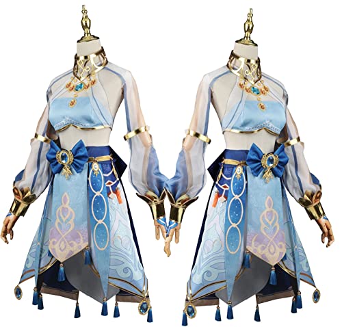 Game Nilou Cosplay Costume Halloween Party Carnival Role Play Dancing Dress Stage Outfit Women